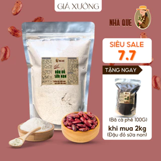 Bột Đậu Đỏ Sữa Non nguyên chất handmade Nhà Quê giúp da sáng bóng căng hồng se khít lỗ chân lông 100Gr (Giá sỉ)