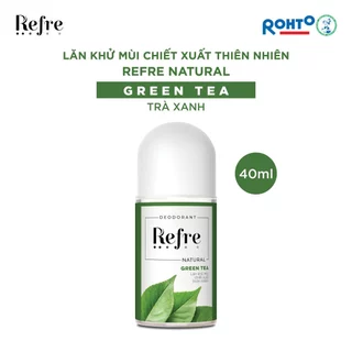 Lăn khử mùi chiết xuất thiên nhiên Refre Natural 40ml