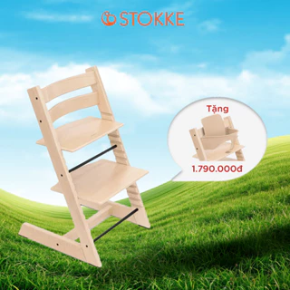 Ghế ăn dặm cao cấp cho bé dễ dàng lắp ráp điều chỉnh độ cao cho mọi lứa tuổi - STOKKE Tripp Trapp [nhiều màu]