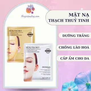 [Combo 10 miếng] Mặt Nạ Thuỷ Tinh BIOAQUA Chính Hãng