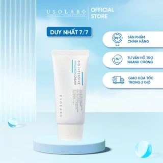 Kem dưỡng da USOLAB Giúp căng bóng, cấp ẩm, sáng da BIO MOISTURIZING HYALURON CREAM 50ml