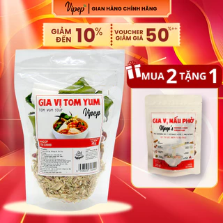 Gia Vị Nấu TomYum Tự Nhiên Vipep 75g - Gia vị Vipep