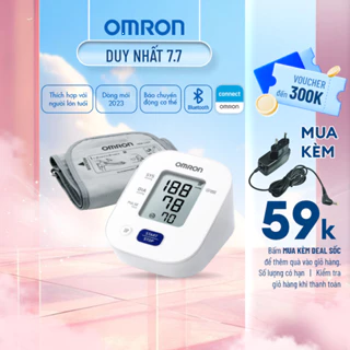 (Dòng mới 2023) Máy Đo Huyết Áp Bluetooth OMRON HEM-7141T1 - Kết nối điện thoại thông minh