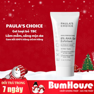 [HÀNG CTY] Gel loại bỏ tế bào chết làm mềm,sáng mịn da Paula's Choice Skin Perpecting 8% AHA Gel Exfoliant 15ml Mã: 1907