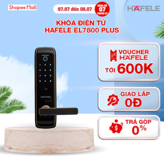 [Miễn phí lắp đặt] Khóa điện tử Hafele EL7800 plus (912.20.570)