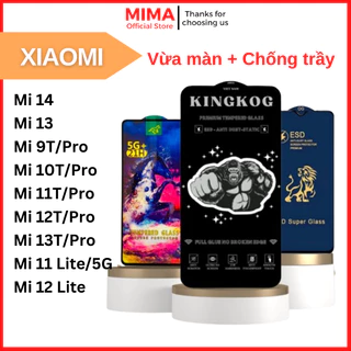 Kính Cường lực Xiaomi Mi 12T 11T 10T 9T Pro, Mi 11 12 Lite 5G ne , Mi 14 13, Mi 10T Lite