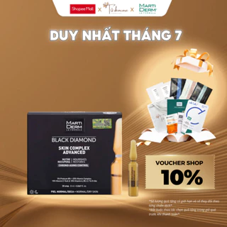 Tinh Chất Vitamin C 15% Chống Oxy Hoá, Trẻ Hóa & Làm Sáng Da MartiDerm Black Diamond Skin Complex Advanced