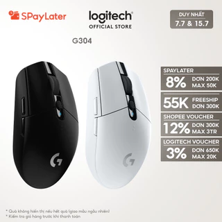 Chuột game không dây Logitech G304 - nhẹ, 6 nút lập trình, onboard memory, pin 250h