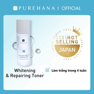 PURE HANA Toner Nước Hoa Mẫu Đơn Làm Trắng và Phục Hồi Da Purehana Peony Flower Whitening & Repairing Toner 100ml