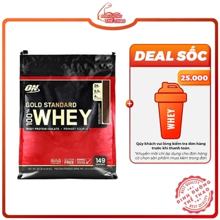 [GIÁ TỐT NHẤT] ON - GOLD STANDARD 100% WHEY 10LBS | Sữa Tăng Cơ Cho Người Tập Gym - Từ Mỹ