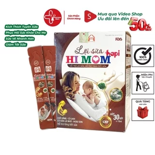 Lợi sữa Hi Mom từ chè vằng và thảo dược tăng tiết sữa, giúp sữa đặc thơm, an toàn cho mẹ và bé 300ml