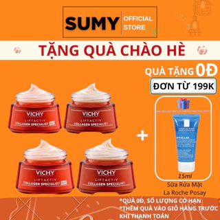 Kem dưỡng ngăn ngừa lão hóa, làm săn chắc da Vichy Liftactiv Collagen Specialist 50ml