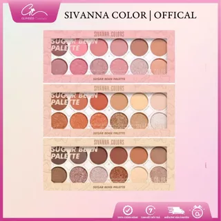 Phấn mắt Sivanna Color Sugar Bean Eyeshadow Palette HF1013