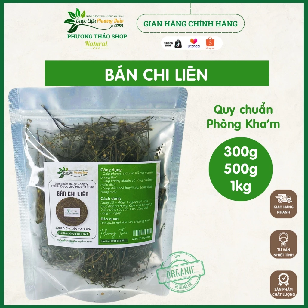 Bán Chi Liên túi 1kg, Quy chuẩn chất lượng Phòng Khám vấn Đề Về Gan, Ung Thư - Dược liệu Phương Thảo