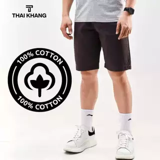 Quần short kaki nam THÁI KHANG vải cotton 100% dày mềm QKAKI12