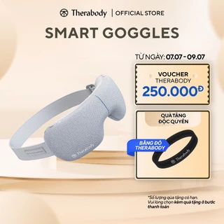 THERABODY Thiết bị massage mắt Smart Goggles, làm dịu đau đầu, Giảm căng thẳng, Hỗ trợ giấc ngủ sâu_Bảo hành 12 tháng