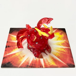 Đồ chơi mô hình Bakugan chính hãng - Cross Dragonoid clear