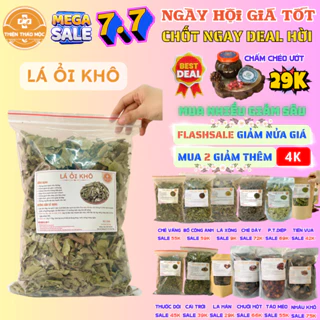 500g Lá Ổi Khô Thiện Thảo Mộc (Hàng Mới, Khô, Sạch) - Giảm Cân, Ổn Định Đường Huyết, Ngừa Sâu Răng Hôi Miệng, Hôi Nách