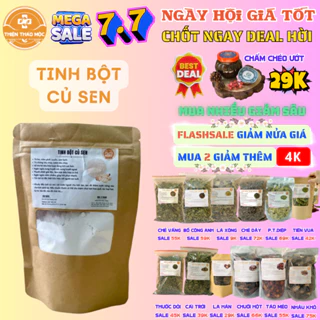 Tinh Bột Củ Sen Thiện Thảo Mộc (Mới, Khô, Sạch) - Giúp Trẻ Hóa Làn Da, Giảm Ho Cảm Lạnh, Hỗ Trợ Giảm Cân