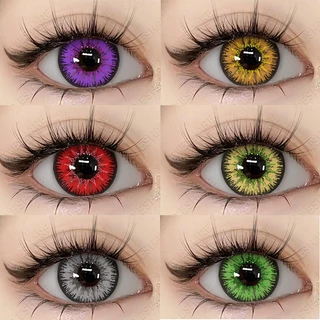 ✨1 Cặp Kính Áp Tròng Màu EYESHARE Cosplay Nhân Vật Anime 14.5MM Hạn Dùng 1 Năm