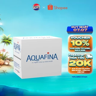 Thùng 4 Chai Nước tinh khiết Aquafina (5L/chai)