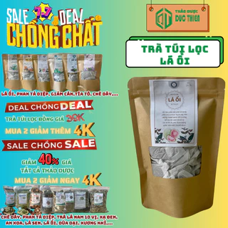 Trà Lá Ổi Túi Lọc Đức Thiện (30 Gói) - Hỗ Trợ Giảm Cân, Tiểu Đường, Giảm Cholesterol, Ổn Định Huyết Áp