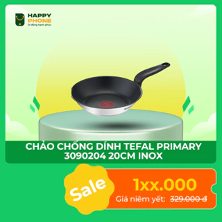 Chảo chiên inox chống dính đáy từ Tefal Primary E3090204 20cm - Hàng chính hãng