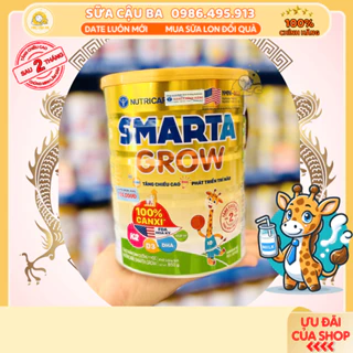 Sữa bột Nutricare Smarta Grow 1 - 10 tuổi phát triển chiều cao, trí não cho bé 850g