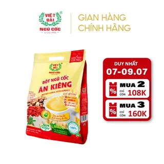 Bột Ngũ Cốc Ăn Kiêng VIỆT ĐÀI Không Đường Cung Cấp Đầy Đủ Dinh Dưỡng Cho Người Giảm Cân Túi 400g