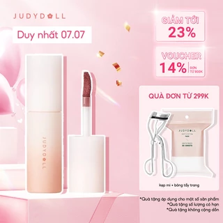 JUDYDOLL Son kem bùn Lip Mud Mịn lì Lâu trôi Che phủ vân môi Không dính cốc 3,3 g