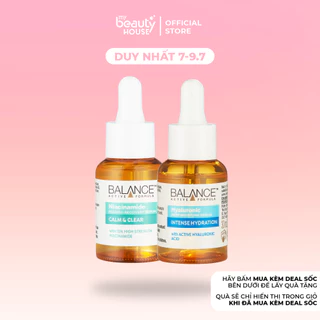 Combo serum giảm mụn, cấp ẩm Balance Active Niacinamide 15% + Hyaluronic (2X30ML)