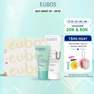 Combo Quà Tặng Kem Dưỡng Da Tay EUBOS 25ml Và  Kem Dưỡng Da Chân EUBOS 100ml