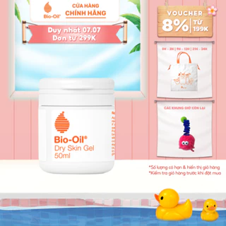 [HSD 8/2025] Gel chăm sóc da chuyên biệt dành cho da khô - BIO-OIL DRY SKIN GEL (lọ 50ml)