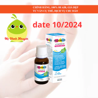 Vitamin Pediakid D3, Pháp (20ml dạng giọt)