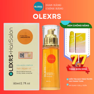 Tinh dầu dưỡng tóc Olexrs Hair Salon 80ml phục hồi ngừa chẻ ngọn