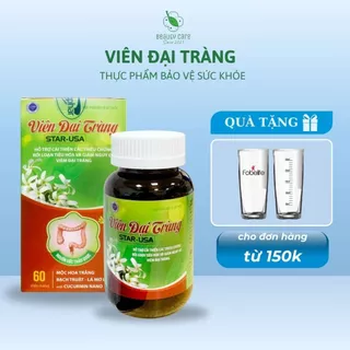 Viên Uống Giảm Nguy Cơ Viêm Đại Tràng Giảm Rối Loạn Tiêu Hóa - Lọ 60 Viên