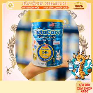 Sữa bột Nutricare MetaCare 1+ cho bé 1-2 tuổi đề kháng khỏe, tăng cân, cao lớn (800g)