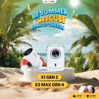 [Tặng Phụ Kiện] Máy Chiếu Mini BeeCube X1 GEN 2 - X2 Max Gen 4 - Độ phân giải 720P - Full HD 1080P - Bảo hành 1 đổi 1