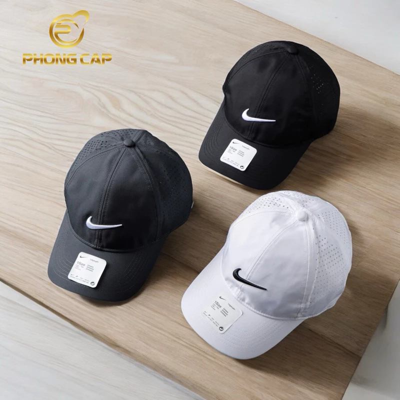 Mũ lưỡi trai Ni.ke golf Unisex 856831,nón thể thnón kết nam nữ vải dù Hàn Quốc cao cấp siêu nhẹ,quai dán siêu chắ