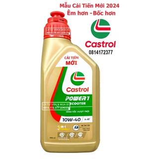 Dầu nhớt tổng hợp xe tay ga Castrol Power-1 Scooter 10w40 800ml (0.8L ) – Shopnhottot