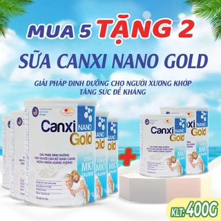 [Combo 5 Tặng 2] Sữa CanXi Cho Người Già Hỗ Trợ Xương Khớp Ngăn Ngừa Loãng Xương 400g  Japa Kids