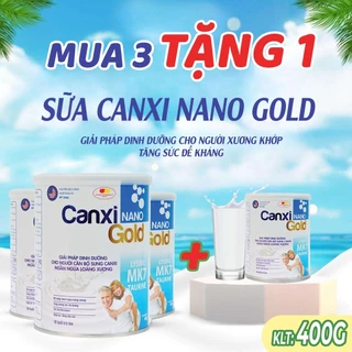 [Combo 3 Tặng 1] Sữa CanXi Cho Người Già Hỗ Trợ Xương Khớp Ngăn Ngừa Loãng Xương 400g  Japa Kids