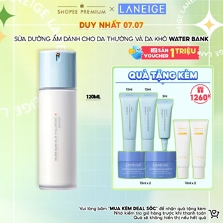 [NHẬP LNGAUG23 -12%] Sữa Dưỡng Ẩm Cho Da Thường Da Khô Laneige Water Bank Blue HA Emulsion 120ml