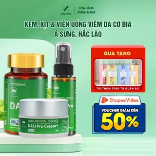 [Combo 3] Kem Bôi + Xịt + Viên Uống Hỗ Trợ Vảy Nến, Viêm Da Cơ Địa,Da Tiết Bã,Nấm Da,Hắc Lào,Á Sừng