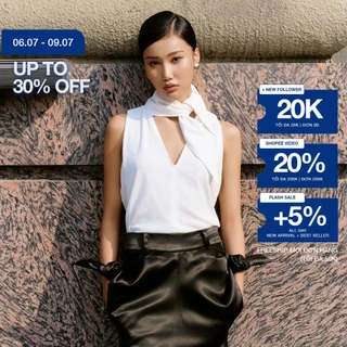 7.7||UPTO30% + VC170K LAPINBLANC Áo Blair chất liệu Thun dáng dài đi tiệc đi chơi sang trọng