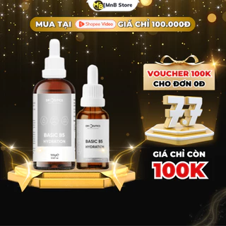 Tinh Chất B5 Basic Hydration 5% DrCeutics Cho Da Dầu Mụn 30ml 100ml