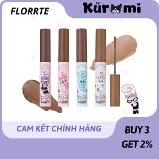 [FLORTTE] Mascara lông mày Esther Bunny Mascara đổi màu lông mày kuromi cosmetic tự nhiên lâu trôi chống nước bền màu 5g