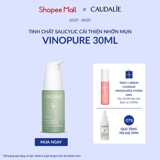 Serum cải thiện da mụn, cấp nước và chống lão hoá Caudalie Vinopure 30ml - Thương hiệu mỹ phẩm cao cấp từ Pháp