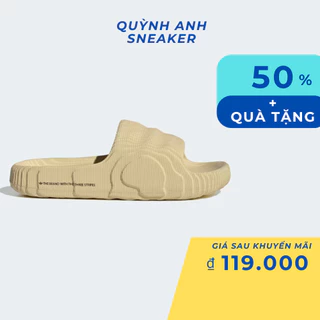 Dép quai ngang Adilette 22 chất liệu Eva nhẹ, chống thấm nước, trơn trượt, phù hợp đi học, đi làm