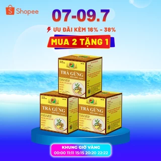 (Mua 2 Tặng 1) Trà Gừng Thực Phẩm Bảo Vệ Tăng Cường Sức Khỏe Bảo Long - Hàng Chính Hãng